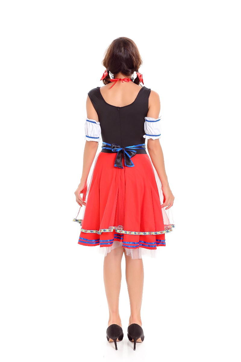 F1794-2 КОСТЮМ ДЕВУШКИ МЕДВЕДЯ OKTOBERFEST